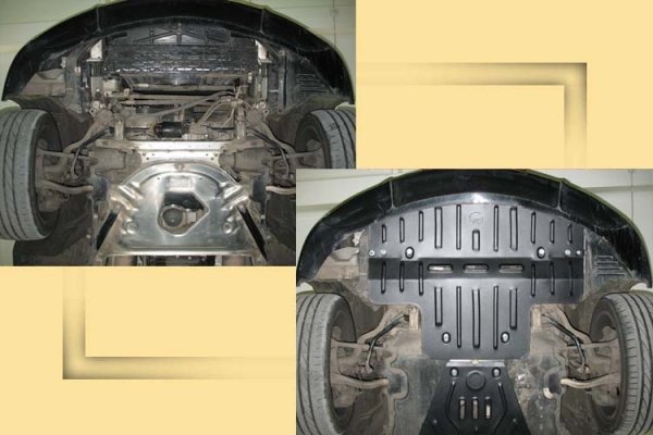 Защита картера BMW E 63 с 2004г