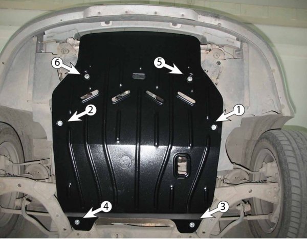 Защита картера Chevrolet Cobalt c 2005г