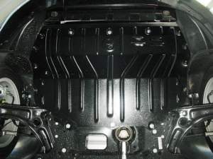 Защита картера VOLKSWAGEN Touran 1.4T c 2010 г (с металл. подрамником)