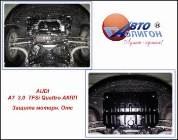 Защита картера Audi A7 c 2010г
